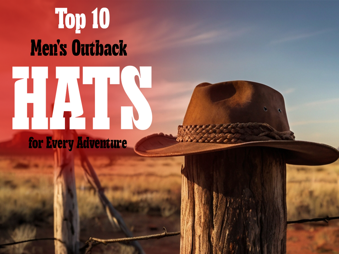 Top 10 Men's Outback Hats for Every Adventure by Falcon Suede USA