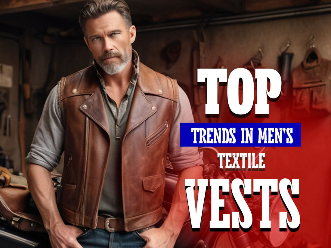 Top Trends in Men's Textile Vests: Elevating Style with Falcon Suede USA