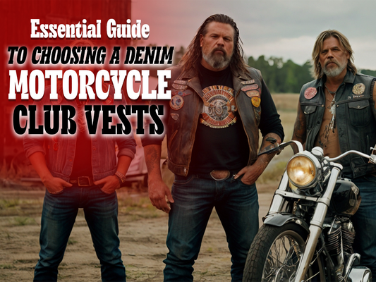 The Essential Guide to Choosing a Denim Motorcycle Club Vest