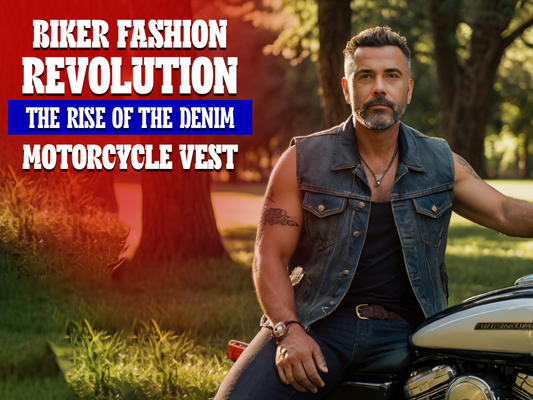 Biker Fashion Revolution: The Rise of the Denim Motorcycle Vest
