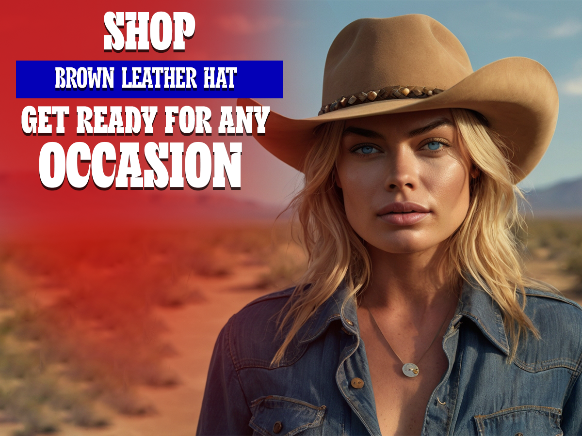 shop brown leather hat Get Ready for Any Occasion
