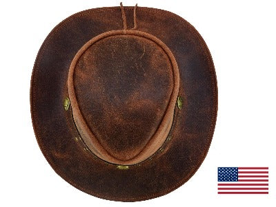 LEATHER HAT
