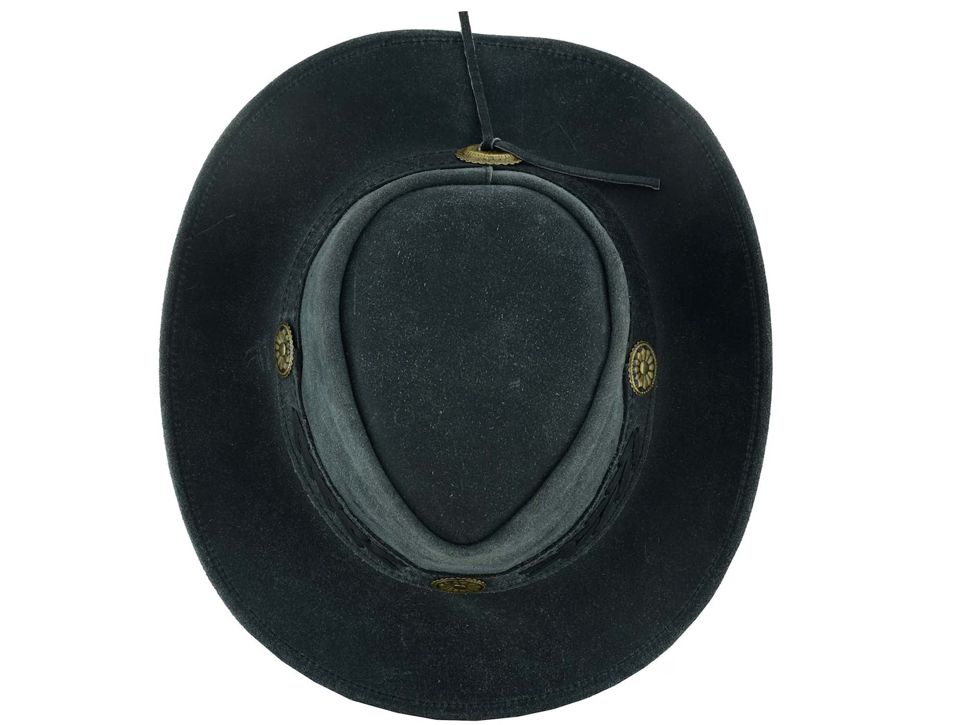 leather cowboy hats