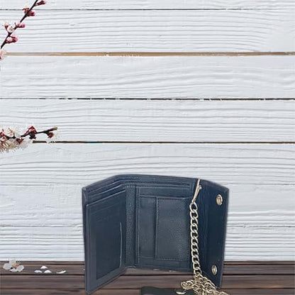 Men's Leather Wallet | Chain Biker Wallet