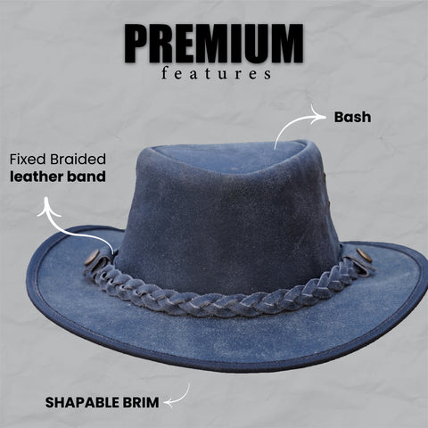 Cowgirl Hat for Kids – Wide Brim Safari Style Hat