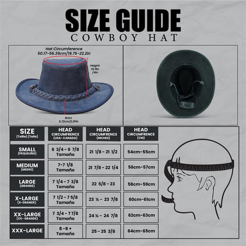 Cowgirl Hat for Kids – Wide Brim Safari Style Hat