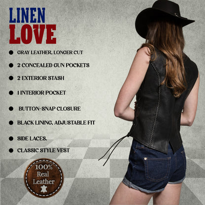 Leather Waistcoat